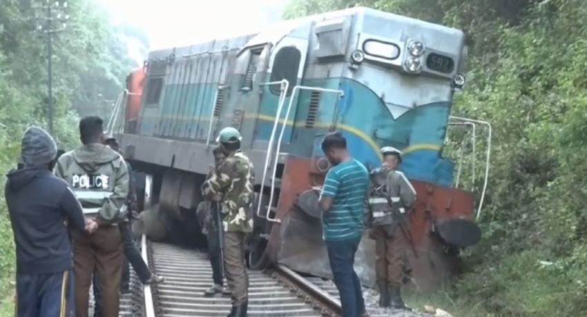 Elephant Collision, Derailment Disrupts Train